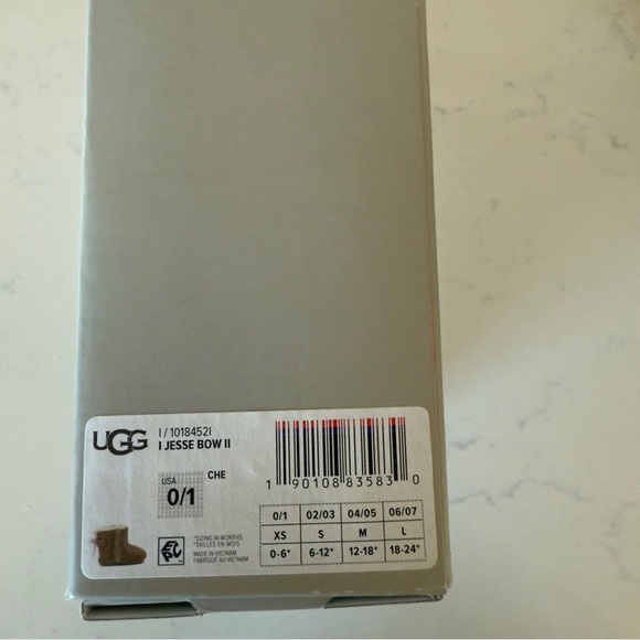 UGG Jesse Bow II Booties New in Box Size: 0/1 - Picture 5 of 5